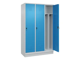 locker voor scheiding van kleding,HxBxD 1950x1200x500mm,3vak - 2