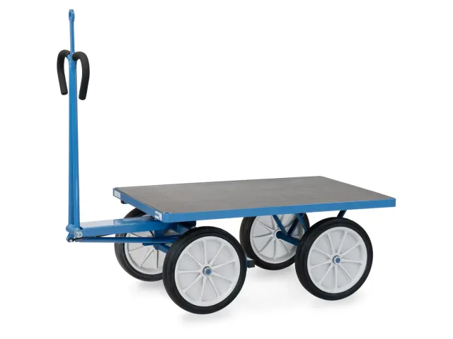 Handtrekwagen Trekoog 6404vz 1000kg 1200x800mm Massief Rubber