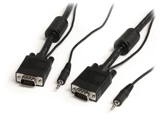 Coax Hoge Resolutie Vga Monitorkabel Met Audio Hd15 M/m 2 Meter - 1