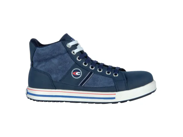 Cofra Pressing hoge S3 veiligheidsschoenen, SRC, blauw, maat 37, per p