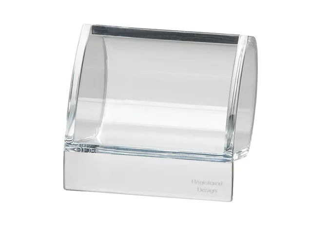 Papercliphouder MAUL 87x77x65mm acryl