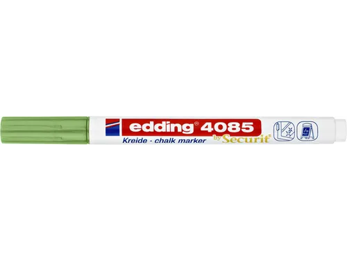 Krijtstift edding by Securit 4085 rond 1-2mm groen metallic