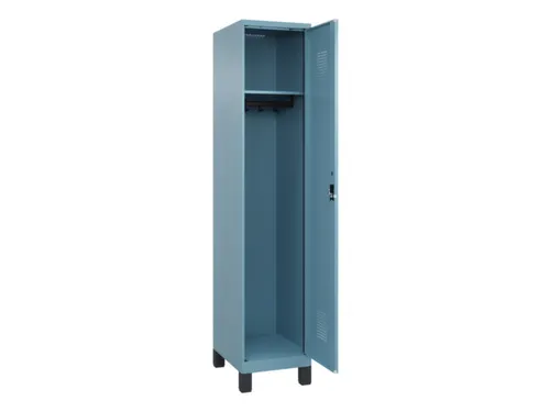 locker,HxBxD 1950x400x500mm,1vak,vak B 400mm,cil.-slot,voeten