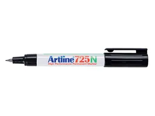 Fineliner Artline 725 rond fijn zwart - 1