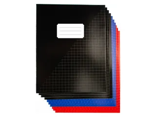 Schrift Kangaro A5 ruit 10mm 80pagina's 60gram 10 stuks assorti - 8