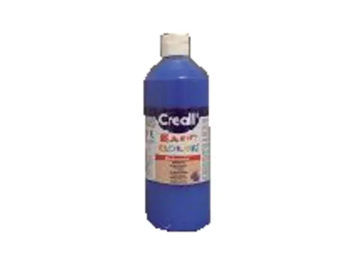 Plakkaatverf Creall basic donkerblauw 500ml