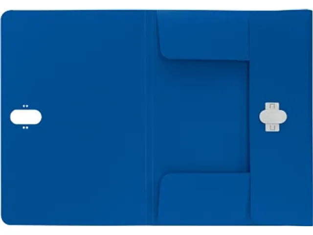 Recycle klepmap uit PP A4 blauw