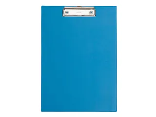 Klembordmap MAUL A4 staand met penlus PVC neon lichtblauw - 1