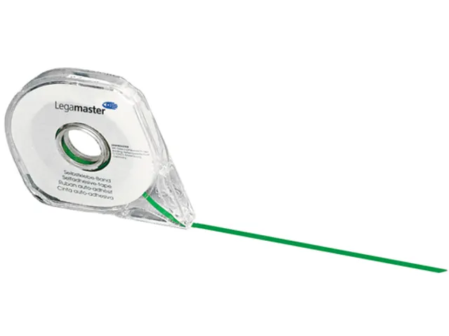 Planbord verdeeltape Legamaster 2,5mmx16m groen