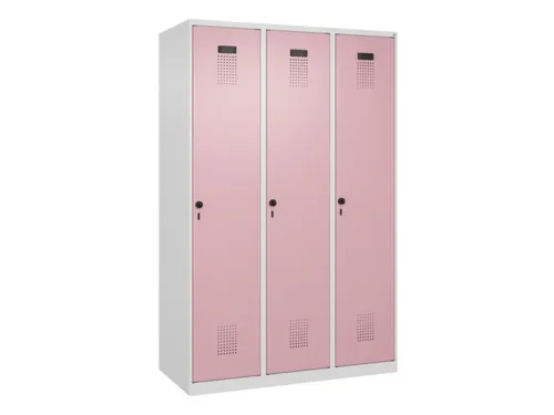 locker voor scheiding van kleding,HxBxD 1850x1200x500mm,3vak