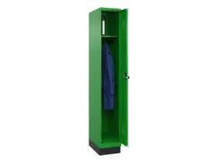 locker,HxBxD 1950x300x500mm,1vak,vak B 300mm,draaigrendel,sokkel
