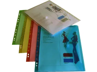 Enveloptas HF2 A4 240x310mm 11-gaats PP transparant wit - 3