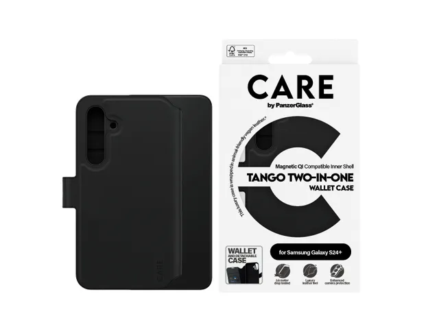 PanzerGlass CARE by Feature Case Tango Two-in-One Wallet w. Qi Comp