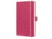 Carnet Sigel Jolie Flair A6 hardcover ligné Fuchsia rose