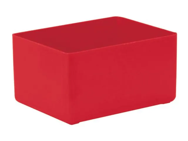 Bacs de rangement HxLxl 54x106x80mm rouge