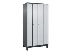locker,HxBxD 1950x1000x500mm,4vak,vak B 250mm,cil.-slot,voeten