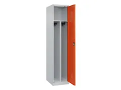 locker voor scheiding van kleding,HxBxD 1850x400x500mm,1vak