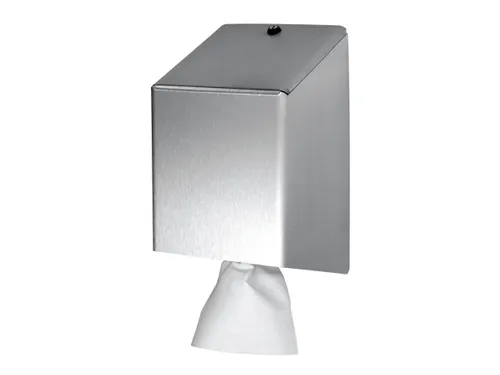 Midi Poetsrol Dispenser 438990 RVS mat geslepen