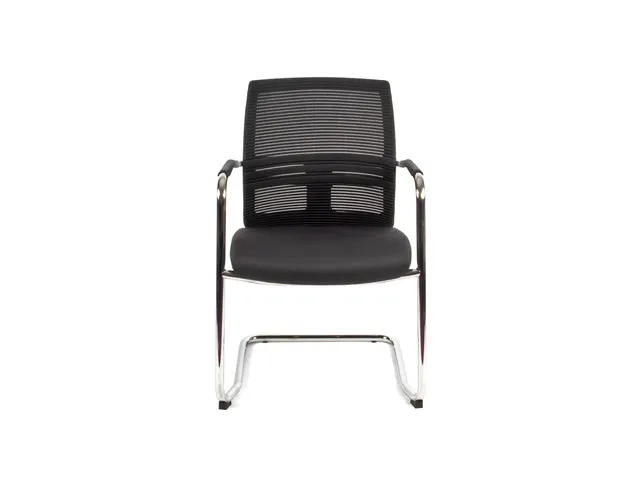 Chaise pour visiteurs Linea Omnia 05 noir/noir
