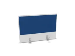 opzetpaneel,v. bureau,aanbouw achter,B 800mm,Bl-wit,BN6016-blauw