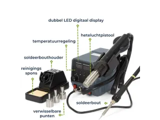 Multifunctioneel Soldeerstation Voor SMD-Componenten - 6