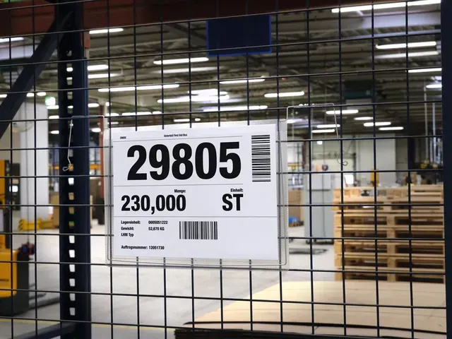 Hoes met ophangbeugel met flap A4 liggend formaat PP Transparant