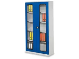 Systeemkast 1950x1000x500mm Staalplaat Vensterdeuren Deuren Ral7035