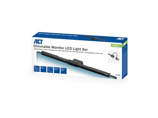 Barre lumineuse écran ACT LED réglable USB