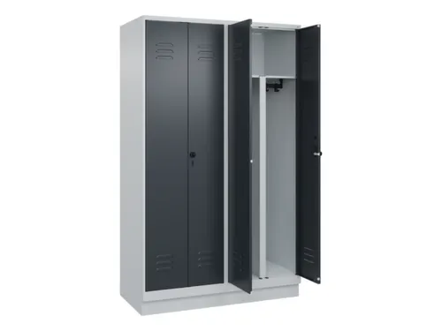 PBM-locker,HxBxD 1950x1200x500mm,4vak,vak B 300mm,draaigrendel