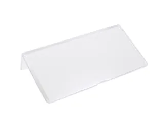 etiket m. etiketbeschermer,v. Stellingbak HxB 82x300-500mm - 1