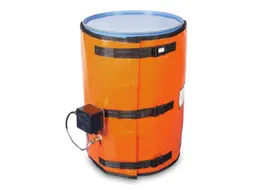 Verwarmingsmantel,V. 200L Vat,Buiten Glasvezel/Silicone,Oranje