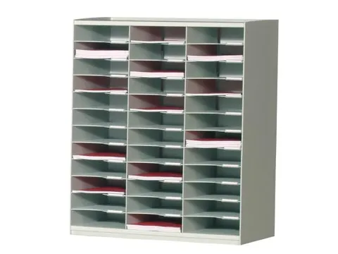 Sorteerrek Met 36 Vakken Grijs