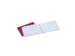 Tabellarisch register Djois Atlanta 247x351mm 2x8kolommen 108blz rood