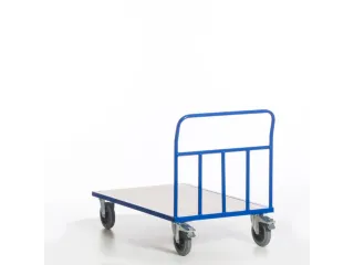 kopwandwagen,draagverm. 500kg,laadvl. LxB 1200x800mm,houtplaat,1wand - 9
