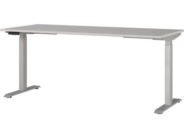 Elektrisch ihv bureau,HxBxD 720-1200x1800x800mm,blad decor kasjmier