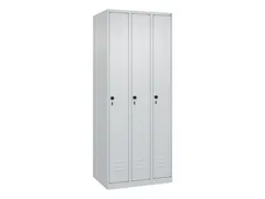 locker,HxBxD 1850x750x500mm,3vak,vak B 250mm,draaigrendel