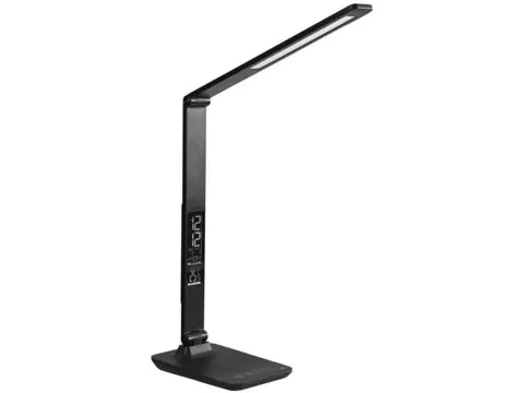 ALBA LED bureaulamp Viva zwart USB