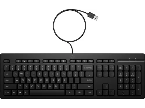 Toetsenbord HP 125 USB bedraad QWERTY