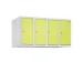 armoire superposable,p. Armoire vestiaire,4compart.