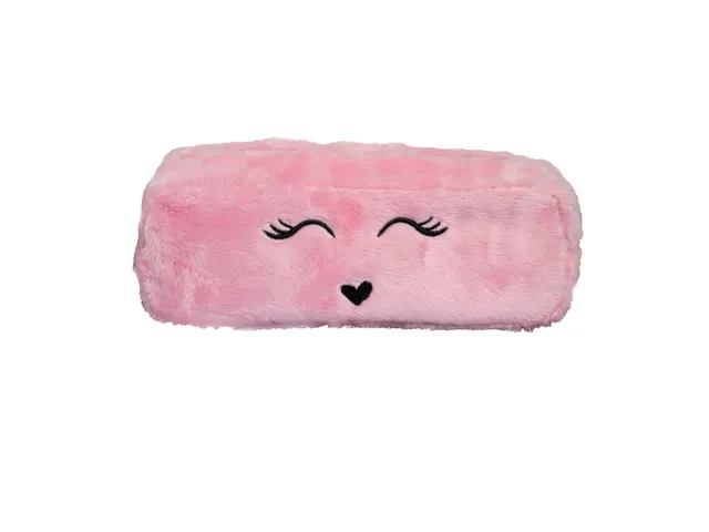 Pennenetui rechthoek Fourrure 4 kl ass