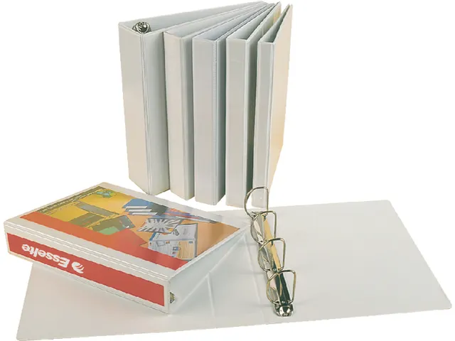 Presentatieringband 4 Rings A4 20Mm D-Mech Deluxe Panorama Wit