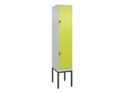 dubbeldekse locker,HxBxD 2120x400x500mm,1x2vak.,vak B 400mm