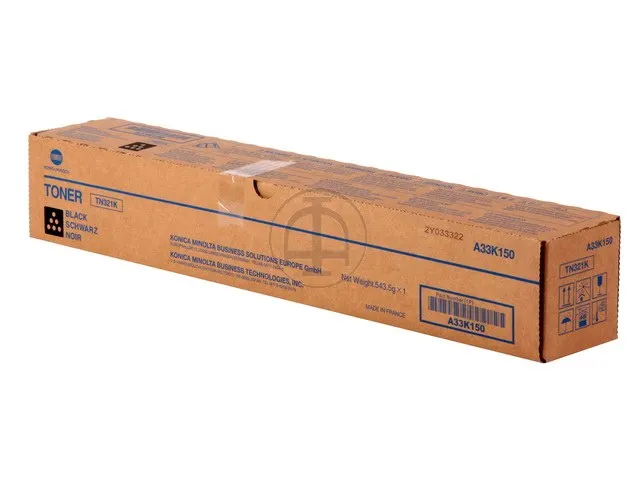 A33K150 KONICA TN321K Bizhub toner black