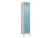 armoire vestiaire noir et blanc,HxlxP 1950x400x500mm,1compart.