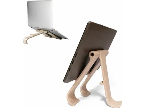 RGOTPW Treepod laptop- en tabletstandaard biobased Wit