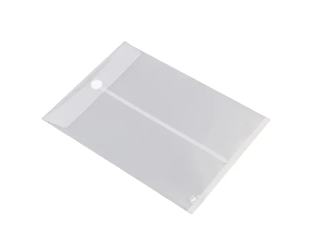 Enveloptas HF2 A4 240x335mm staand PP transparant wit