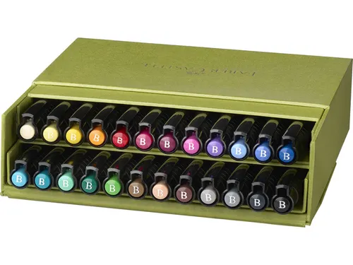 Tekenstift Faber-Castell Pitt Artist Pen Brush 24dlg studiobox