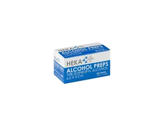 Alcohol doekjes Heka 6.5x3cm niet steriel - 1