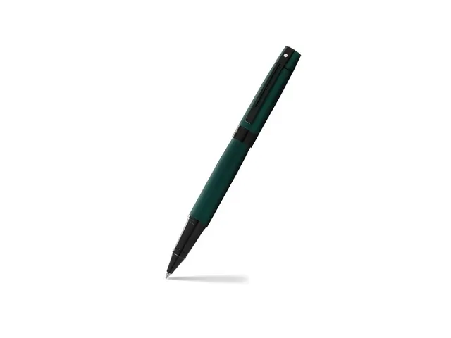 Roller SHEAFFER 300 E9346 Laque verte mate polie noire