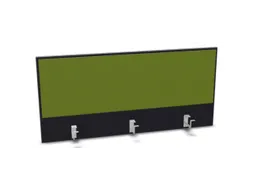 opzetpaneel,v. bureau,aanbouw achter,B 1200mm,CC-zwart,BN7048-groen